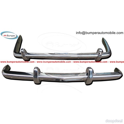 Rolls Royce Silver Shadow bumper (1965-1977) in stainless steel 